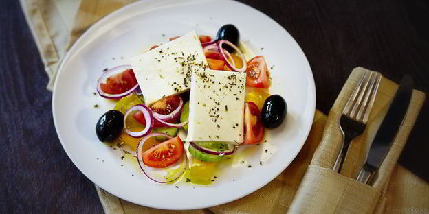 салат в греческом стиле