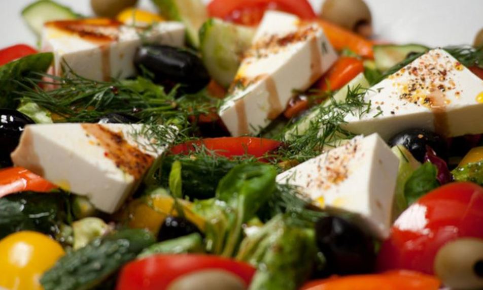 Рецепт солнечного греческого салата
