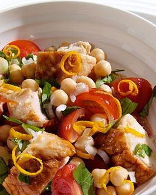 Испанский салат из курицы