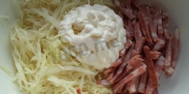 капустный салат нежность