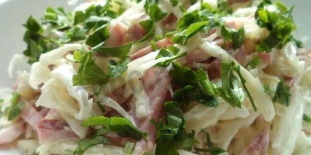 капустный салат нежность