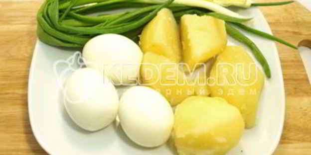 картофельный салат на рождество