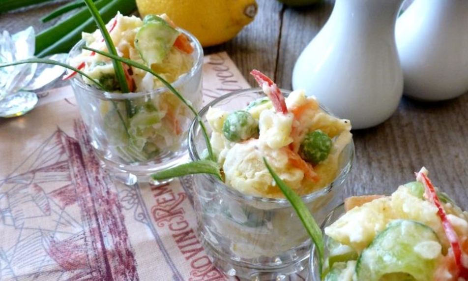 Рецепт картофельного салата по-японски — потэ то сарада