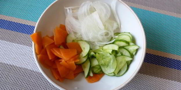 картофельный салат по-японски — потэ то сарада