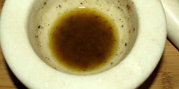 картофельный салат с помидорами и укропом