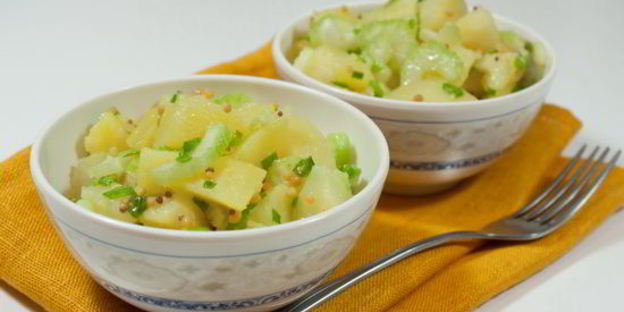 картофельный салат с сельдереем