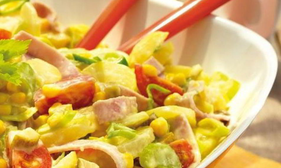 Рецепт картофельного салата в западном стиле