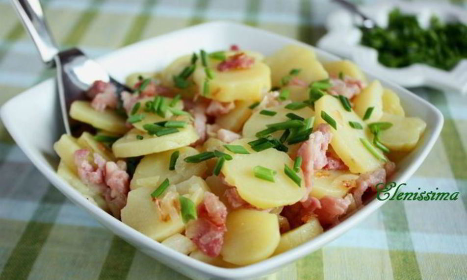 Рецепт немецкого картофельного салата