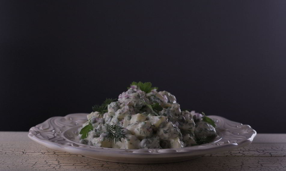 Рецепт рождественского картофельного салата