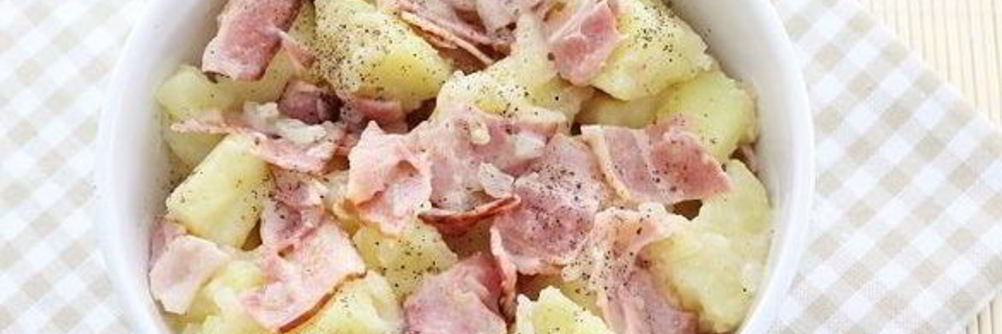 Салат из картофеля без майонеза