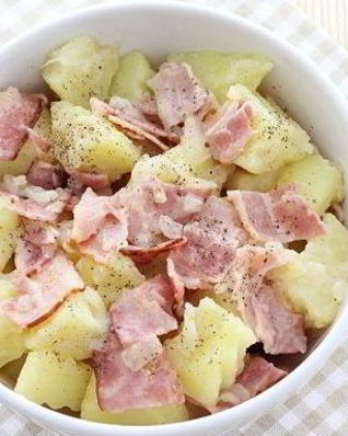 Салат из картофеля без майонеза