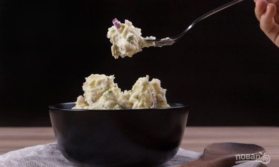 Рецепт салата из картофеля