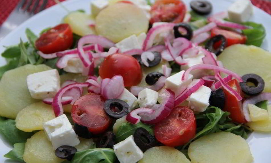 Рецепт средиземноморского картофельного салата