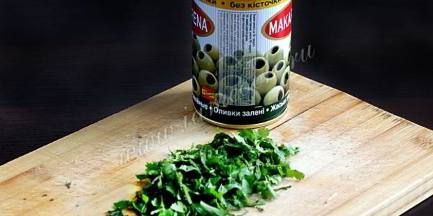 теплый салат с картофелем