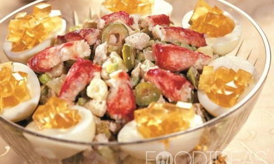 Рецепт французского салата оливье