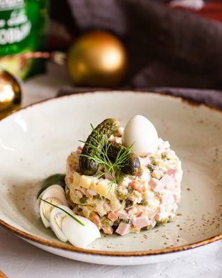 Новогодний оливье