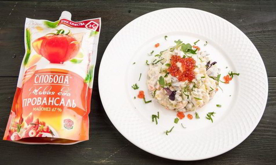 Рецепт оливье изысканный