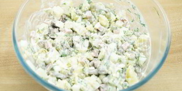 оливье на хэллоуин