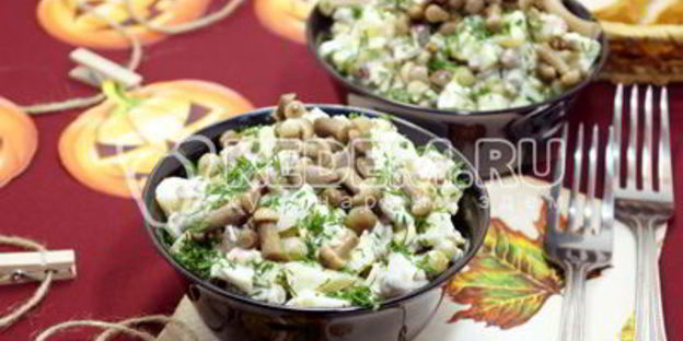 оливье на хэллоуин