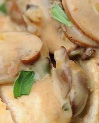 Оливье с грибами