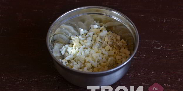 оливье с курицей