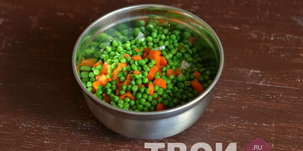 оливье с курицей