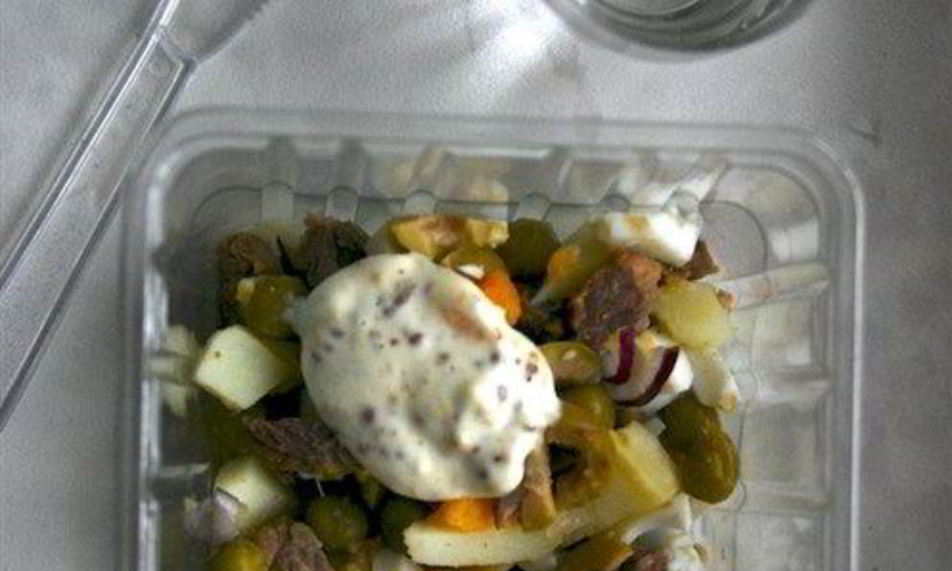 Рецепт оливье с оливками