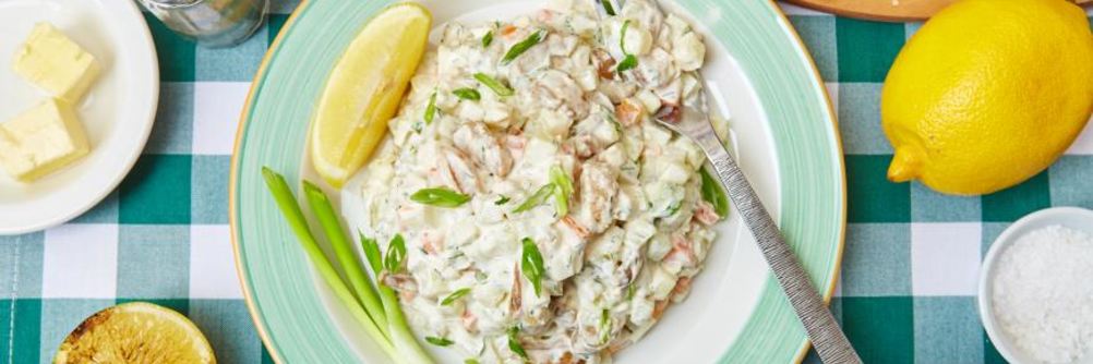 Оливье с рапанами