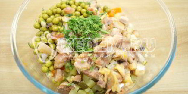 постный оливье