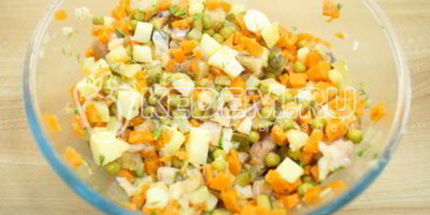 постный оливье