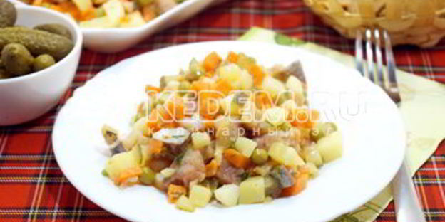 постный оливье