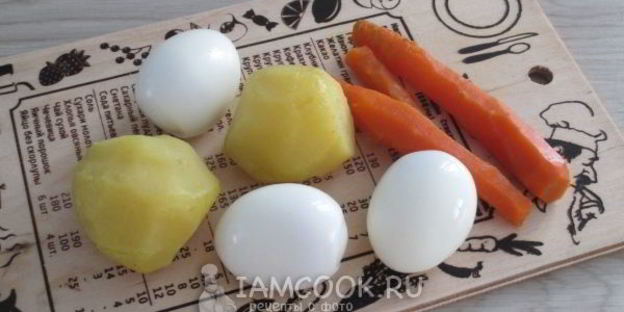 профитроли с оливье