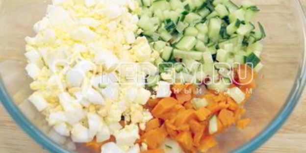 салат новогодний оливье