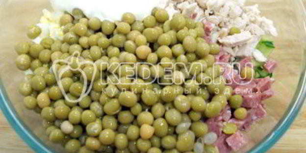 салат новогодний оливье