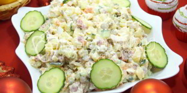 салат новогодний оливье