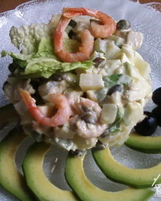 Салат Оливье Настоящий