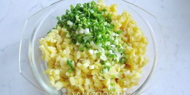 салат оливье с индейкой