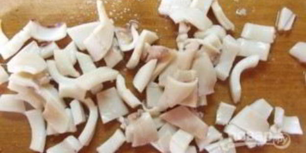 салат оливье с кальмарами