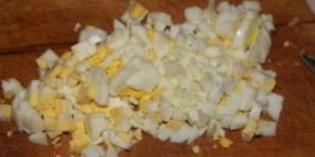 салат оливье с макаронами