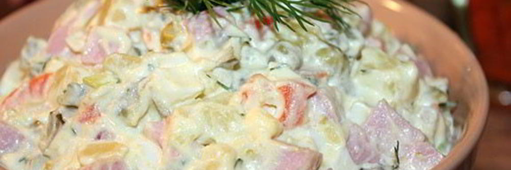 Салат оливье Столичный