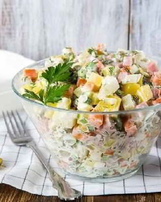 Салат оливье