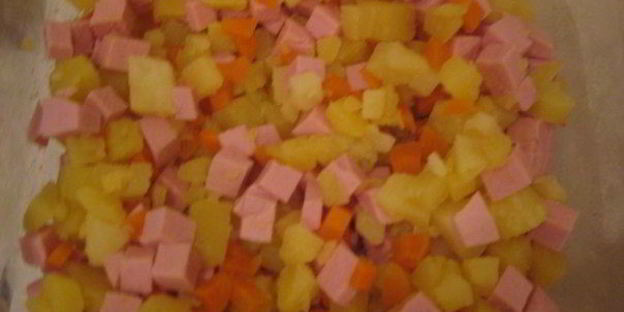 салат-желе оливье