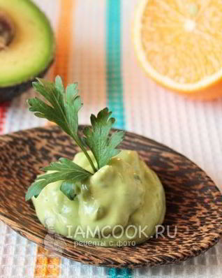 Соус из авокадо для Оливье