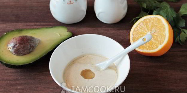 соус из авокадо для оливье