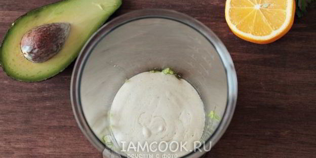 соус из авокадо для оливье