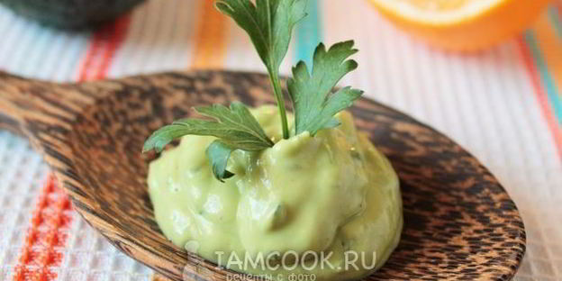соус из авокадо для оливье