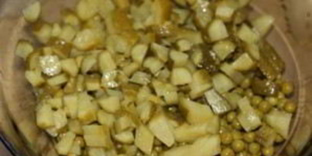 вегетарианский оливье