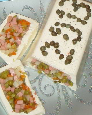 Заливное Оливье