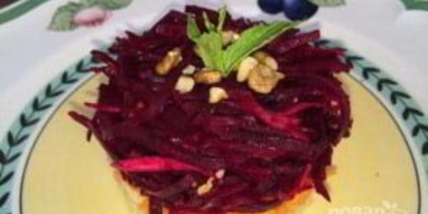 овощной слоеный салат