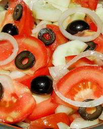 Постные салаты